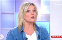 Flavie Flament dans C à Vous - capture d'écran France 5