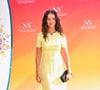 Sur le tapis rouge, la comédienne portait une robe midi jaune pâle

Lyna Khoudri participe au tapis rouge de la projection du film « In Waves » lors de la quatrième journée du 4e Festival international du film « Nouvelles Vagues » de Biarritz, le 26 juin 2026 à Biarritz, en France. Photo de Franck Castel/ABACAPRESS.COM