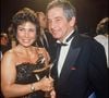 Tous deux sont le fruit de ses amours avec son premier mari, Ivan Levaï
Archives – Anne Sinclair et son mari Ivan Levaï lors de la soirée des "7 d’Or" en 1988. Bestimage