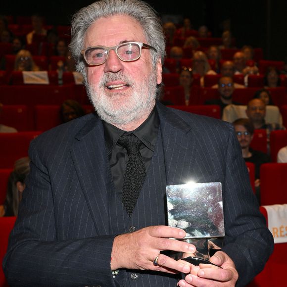Daniel Auteuil a reçu son prix au cinéma Pathé Gare du Sud, lors de la 6ème édition du festival Cinéroman à Nice le 4 octobre 2024. © Domnique Jacovides - Bruno Bebert / Bestimage