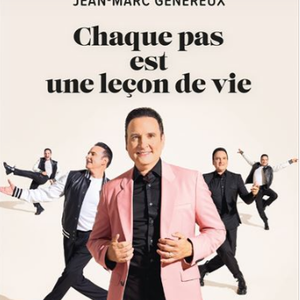 Il a sorti son livre en février dernier
Couverture du livre "Chaque pas est une leçon de vie", de Jean-Marc Généreux