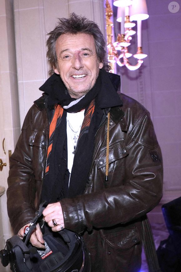Jean-Luc Reichmann pose pour des photos le 18 mars 2024 à Paris, France. Photo Vim/Abaca