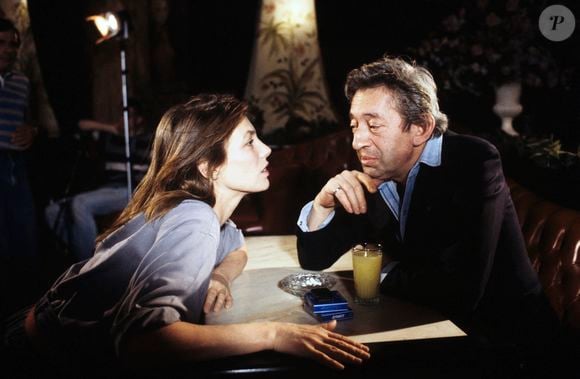 En France, à Paris, Serge Gainsbourg et Jane Birkin en juin 1985. © Michel Croizard via Bestimage