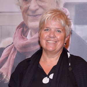 Mimie Mathy assiste à la cérémonie d'hommage à Bertrand Tavernier lors du 13e Festival Lumière à Lyon, France, le 10 octobre 2021. Photo par Julien Reynaud/APS-Medias/ABACAPRESS.COM