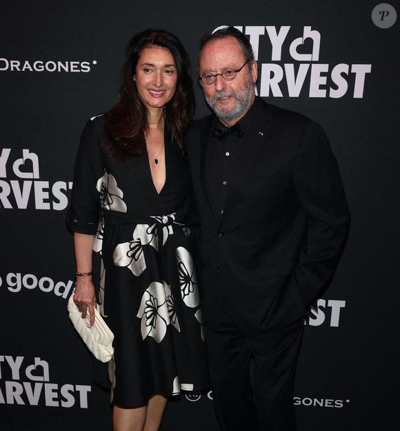 Jean Reno et Zofia Borucka assistent au Gala City Harvest au restaurant Cipriani à New York, NY le 22 avril 2025. Photo par Charles Guerin/ABACAPRESS.COM