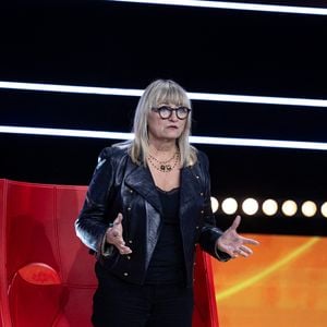 Exclusif - Christine Bravo, lors de l'enregistrement de l'émission "Qui Ment?" présentée par B.Guillon et diffusée le 20 août 2026 sur France 2, à Saint-Denis, Seine Daint-Denis, France, le 24 novembre 2025. © Jeremy Melloul/Bestimage