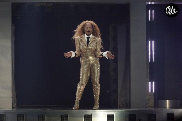 Las Vegas, Nevada, États-Unis : Janet Jackson éblouit le public lors de la première soirée de sa résidence très attendue au Resorts World Theatre, avec un spectacle inoubliable qui annonce une série de concerts mémorables. | 00689970