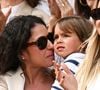 Maria Isabel est la tante du premier enfant de Rafael Nadal.
Maria Francisca Perello et Maria Isabel Nadal (à droite) sont vus lors d'une cérémonie d'hommage organisée en l'honneur de Rafael Nadal le premier jour du tournoi du Grand Chelem de Roland Garros à Paris, en France, le 25 mai 2025. Photo Laurent Zabulon/ABACAPRESS.COM