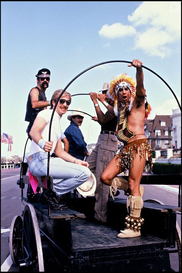 Leurs bureaux des Champs-Élysées regroupent environ 25 salariés dans une ambiance mêlant modernité et nostalgie.

Le groupe Village People à Deauville en 1980.