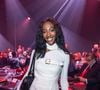 La faute à des ennuis de santé...
Ebony Cham au photocall du 22ème dîner de la mode pour le Sidaction à Paris le 30 janvier 2025.
© Olivier Borde / Bestimage