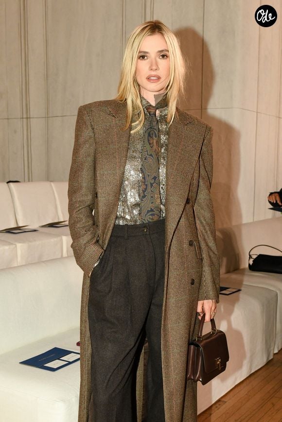 Zita D'Hauteville au défilé Ralph Lauren, collection prêt-à-porter printemps/été 2027 à New York, le 9 septembre 2026. Crédit photo : BFA.com / Backgrid USA / Bestimage