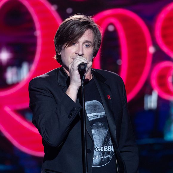 Exclusif - Thomas Dutronc - Enregistrement de l'émission "Sidaction, ensemble contre le Sida - Merci Line" au Paradis Latin à Paris, le 1er mars 2021. © C.Guirec-C.Moreau / Bestimage