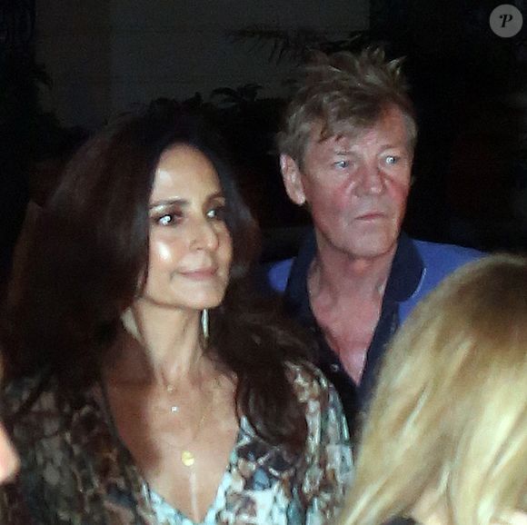 Ernst-August de Hanovre et sa compagne Maria Madalena Bensaude lors du coktail pendant le mariage de Christian de Hanovre et Alessandra de Osma à Lima le 16 mars 2018.
©GTRES / BESTIMAGE