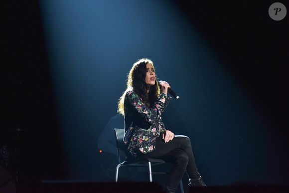 Olivia Ruiz - Gala 2018 Gala de la Fondation sur la recherche sur Alzheimer, Concert 2 Generations chantent pour la 3 eme salle Pleyel a Paris, FRANCE. Le 12 Fevrier 2018. Photo by Shootpix/ABACAPRESS.COM
