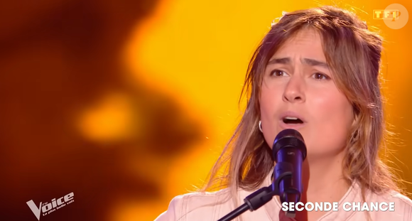 Julie Pertuy dans "The Voice 2025",