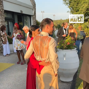 Shy'm et Jérémy Frérot à la 11e édition du gala de Patrick Mouratoglou le 21 juin 2025 © Paris Match