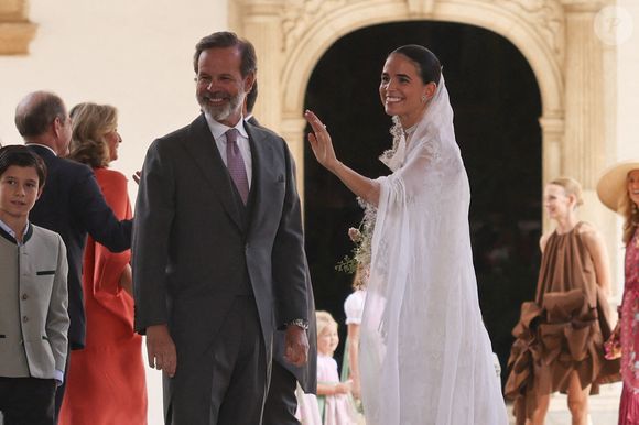 Mariage de Lucia Entrecanales et Laszlo Bene à Tolède, Espagne, le samedi 27 septembre 2025. Photo par GTres/ABACAPRESS.COM