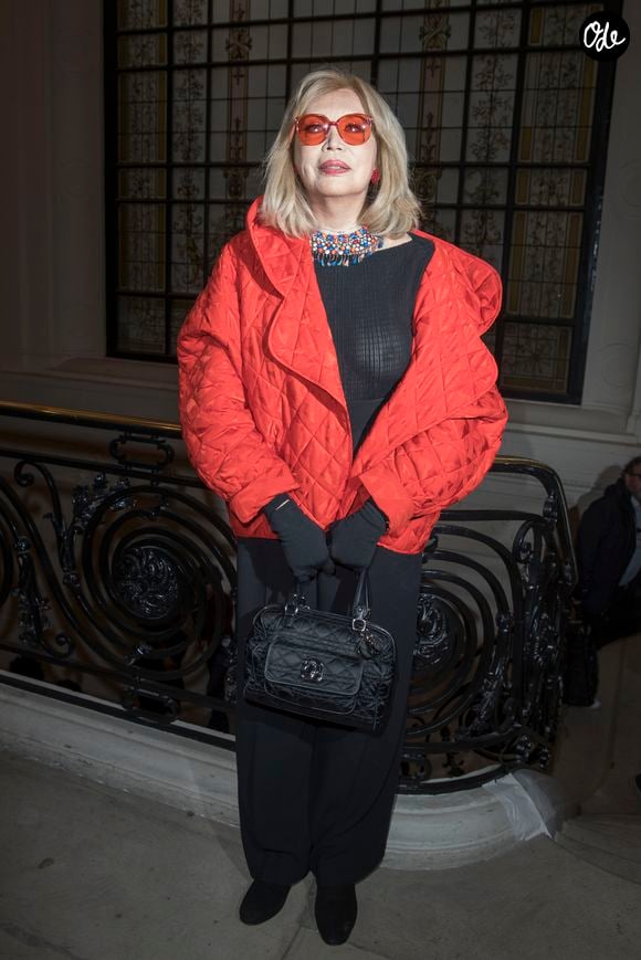 Amanda Lear au défilé de mode "Jean Paul Gaultier", collection Haute-Couture printemps-été 2018, à Paris. Le 24 janvier 2018
© Olivier Borde / Bestimage