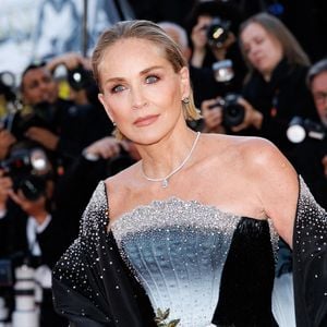Sharon Stone - Montée des marches du film " Fjord " lors du 79ème Festival International du Film de Cannes, le 18 mai 2026. © Jacovides-Moreau / Bestimage