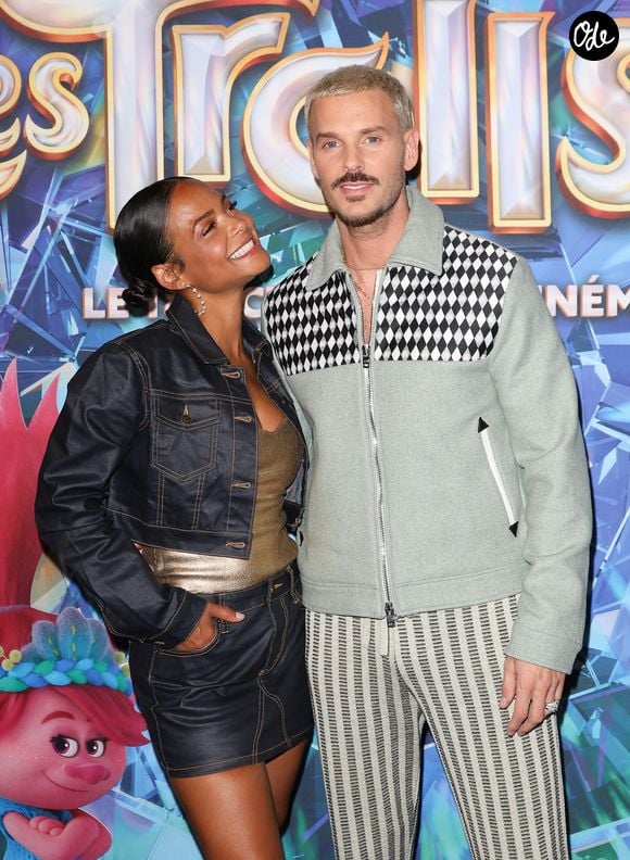 Christina Milian et son mari Matt Pokora (M.Pokora) - Avant-première du film "Les Trolls 3" au cinéma Gaumont Marignan à Paris. Le 11 octobre 2023
© Coadic Guirec / Bestimage