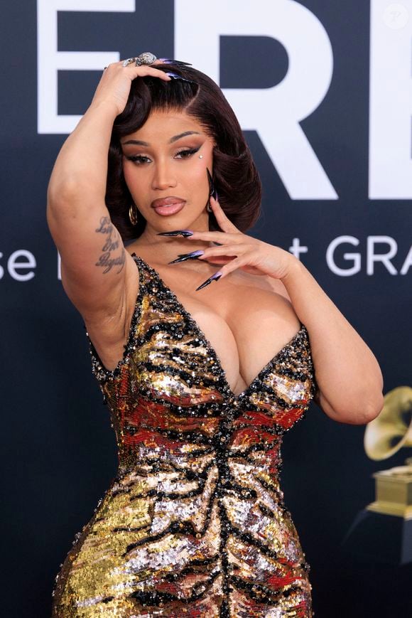 Cardi B a aussi fait le déplacement pour cette soirée de gala

Cardi B à la 67e cérémonie des Grammy Awards à la Crypto.com Arena de Los Angeles le dimanche 2 février 2025. JAVIER ROJAS/PI (Credit Image: © PI via ZUMA Press Wire)