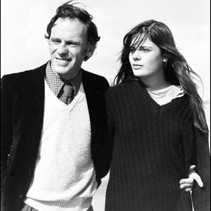 Jean-Louis Trintignant et sa fille Marie en Israel © Agence Bestimage