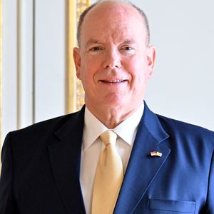 Le prince Albert II de Monaco - Entretien au palais pricnier et photo officielle - Visite historique du pape Léon XIV à Monaco le 28 mars 2026.
© Bruno Bebert - Dominique Jacovides / Bestimage