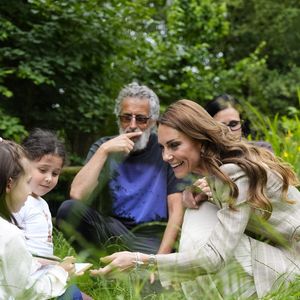 Catherine (Kate) Middleton, princesse de Galles, visite l'école maternelle Salvador Allende à Reggio Emilia (Italie), lors de son voyage consacré à la petite enfance, le 14 mai 2026.
© GOFF / Bestimage