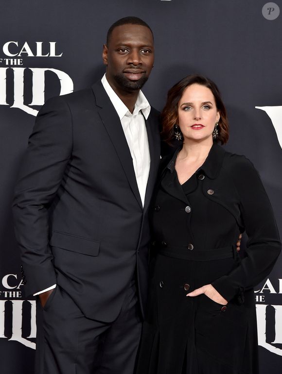Omar Sy et sa femme Hélène à la première du film "The Call of the Wild" à Los Angeles, le 13 février 2020. © AGENCE / BESTIMAGE