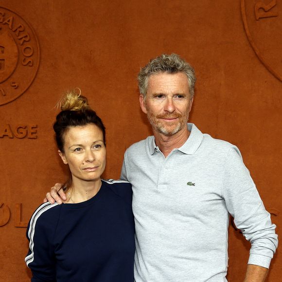 Denis Brogniart et sa femme Hortense au village lors des internationaux de France de tennis de Roland Garros, Jour 3, à Paris le 29 mai 2018.
© Dominique Jacovides / Cyril Moreau / Bestimage