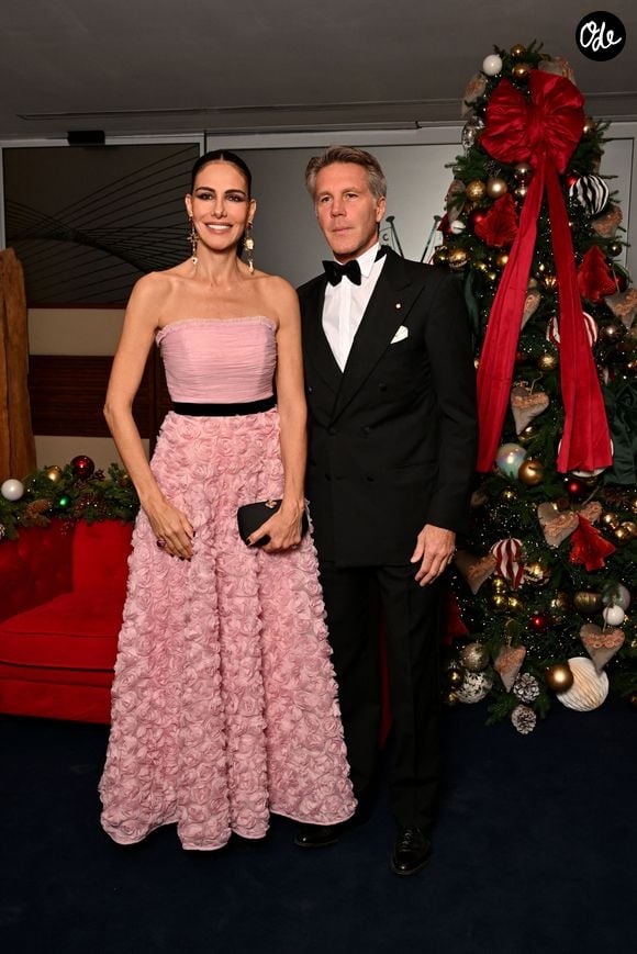 Le prince Emmanuel-Philibert de Savoie et Adriana Abascal lors du dîner de gala de l'association de l'Ordre des Saints-Maurice-et-Lazare au Yacht Club de Monaco, le 26 novembre 2025. 

© Bruno Bebert / Bestimage