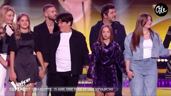 Charlotte, 15 ans, gagnante de la saison 11 de "The Voice Kids" - Portrait de la semaine de "Sept à Huit" sur TF1 le dimanche 12 avril 2026