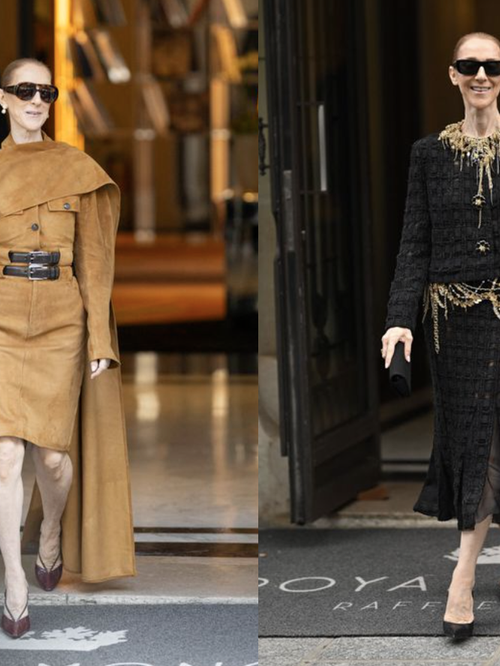 Best-of des looks de Céline Dion devant le Royal Monceau à Paris : toutes les tenues que l’on a préférées