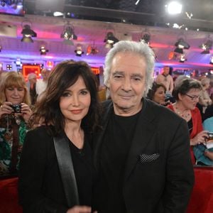 Evelyne Bouix et Pierre Arditi lors de l'enregistrement de Vivement Dimanche le 27 février 2013 à Paris, France. Photo by Max Colin/ABACAPRESS.COM