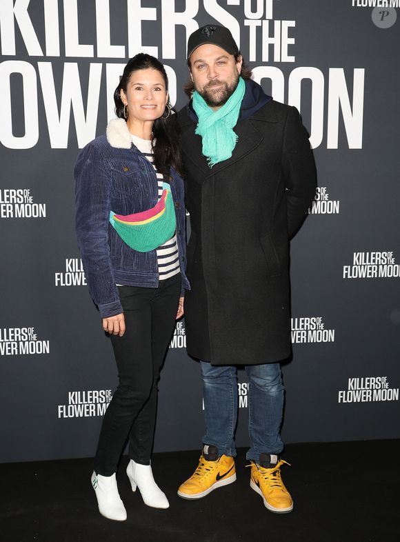 Semi-exclusif - Arthur Jugnot et Flavie Péan - Avant-première du film "Killers of the Flower Moon" à l'Ugc Normandie à Paris le 17 octobre 2023. © Coadic Guirec / Bestimage