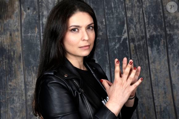 Portrait de Lucie Bernardoni lors de l'enregistrement de l'émission "Chez Jordan" à Paris. Le 6 Juin 2022.