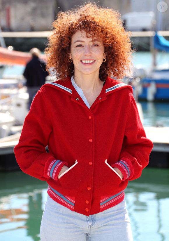 Blandine Bellavoir - Photocall du film en compétition "Fortune de France" lors de la 26ème Edition du Festival de la Fiction de La Rochelle. Le 13 septembre 2024
© Patrick Bernard / Bestimage