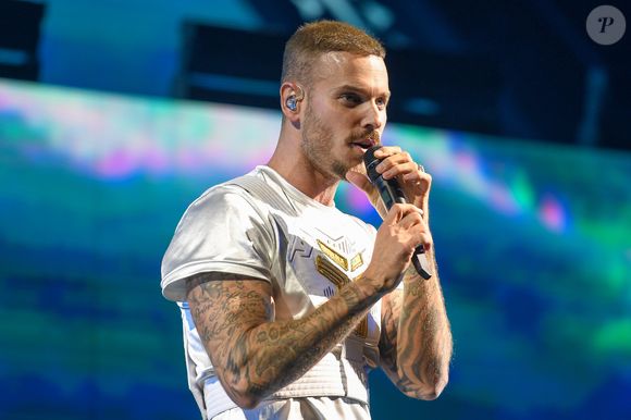 M. Pokora en concert au Palais Nikaia à Nice dans le cadre de sa tournée Pyramide Tour le 15 novembre 2019. © Lionel Urman / Bestimage