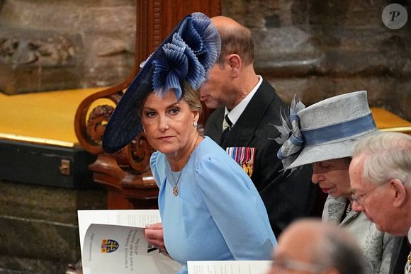 La famille royale britannique et les personnalités assistent à un service d'action de grâce à l'abbaye de Westminster à Londres, à l'occasion du 80ème anniversaire du jour de la Victoire en Europe (VE Day), le 8 mai 2025. Mirrorpix / Bestimage