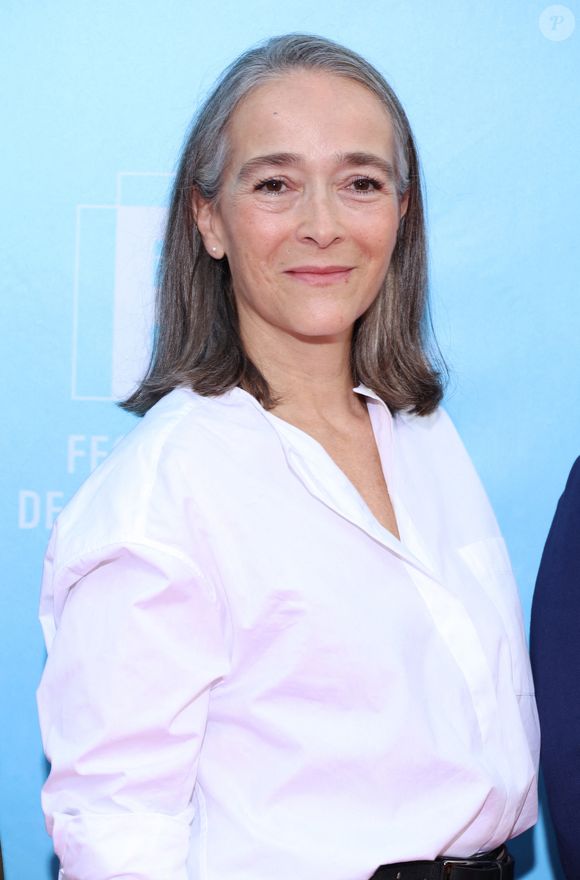 Delphine Ernotte - Photocall avec les intervenants du Grand débat politique "Plateformisation : comment réinventer la circulation des œuvres ?" lors de la 25ème édition du Festival de la Fiction de la Rochelle. Le 15 septembre 2023
© denis Guignebourg / Bestimage