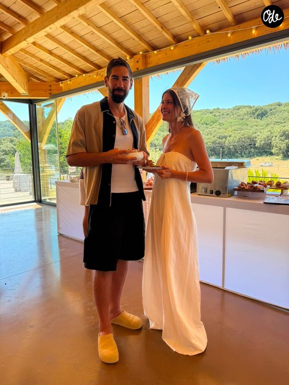 Nikola Karabatic partage de belles photos de son mariage avec Géraldine.