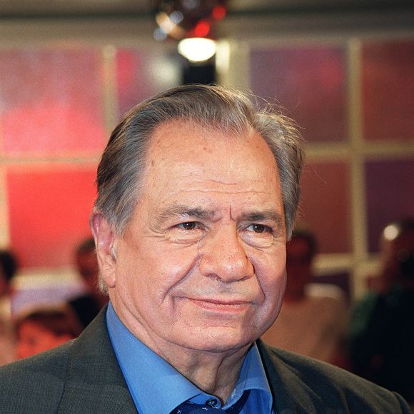 Michel Galabru à l'enregistrement de l'émission de Michel Drucker, Tapis Rouge en 1999. Datchary Jean-Jacques/ABACA