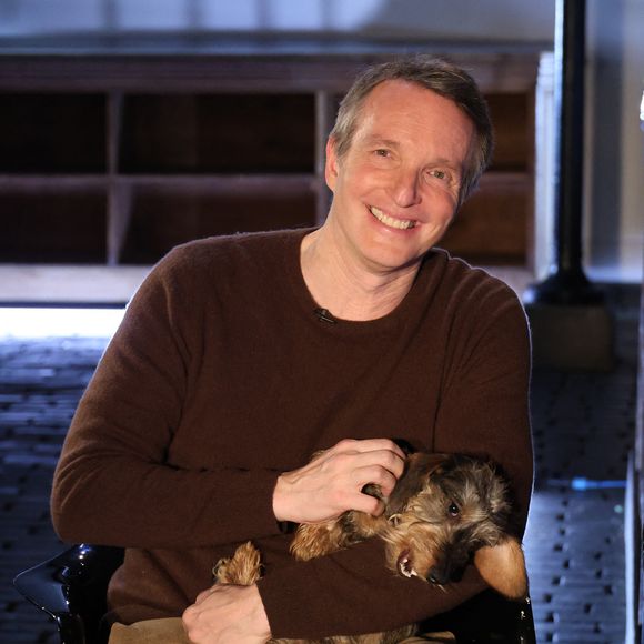 Stéphane Rotenberg, lors de l'enregistrement de l'émission "Animaux Stars", présentée par B.Montiel et diffusée le 5 avril 2025 sur la chaîne Animaux. Paris, le 17 février 2025. 
© Denis Guignebourg / Bestimage