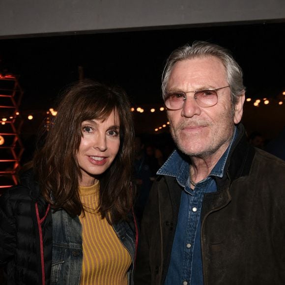 Exclusif - Anne Parillaud, Tchéky Karyo - Soirée du 110ème anniversaire du groupe Barrière à l'hôtel Herrmitage suivie d'une after sur la plage "Les Albatros" lors de la clôture du 8ème Festival du Cinéma et Musique de Film de La Baule le 23 juillet 2022. © Rachid Bellak/Bestimage