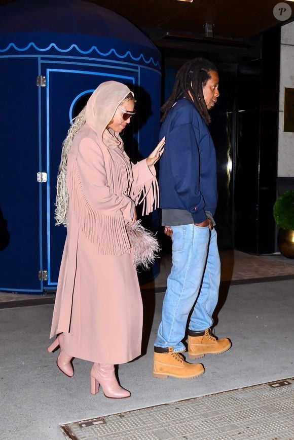 Jay-Z et Beyoncé à New York.