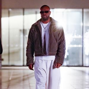 Exclusif - Gims lors de l'enregistrement du pré-générique de la 40e édition des Victoires de la Musique à la Seine Musicale à Boulogne-Billancourt, France, le 13 février 2025. © Christophe Clovis/Bestimage