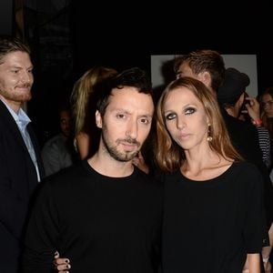 Anthony Vaccarello , Allegra Versace - Défilé Versus printemps-été 2015 et aftershow à New York le 6 septembre 2014