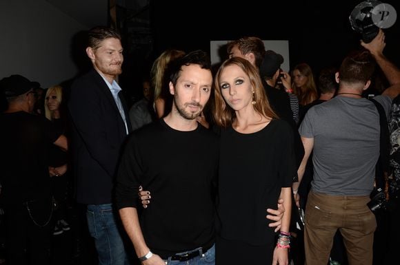 Anthony Vaccarello , Allegra Versace - Défilé Versus printemps-été 2015 et aftershow à New York le 6 septembre 2014