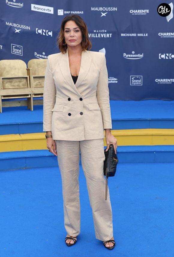 Lola Dewaere - Arrivées sur le tapis bleu de la 16ème édition du festival du film francophone de Angoulême le 26 août 2023. © Coadic Guirec / Bestimage