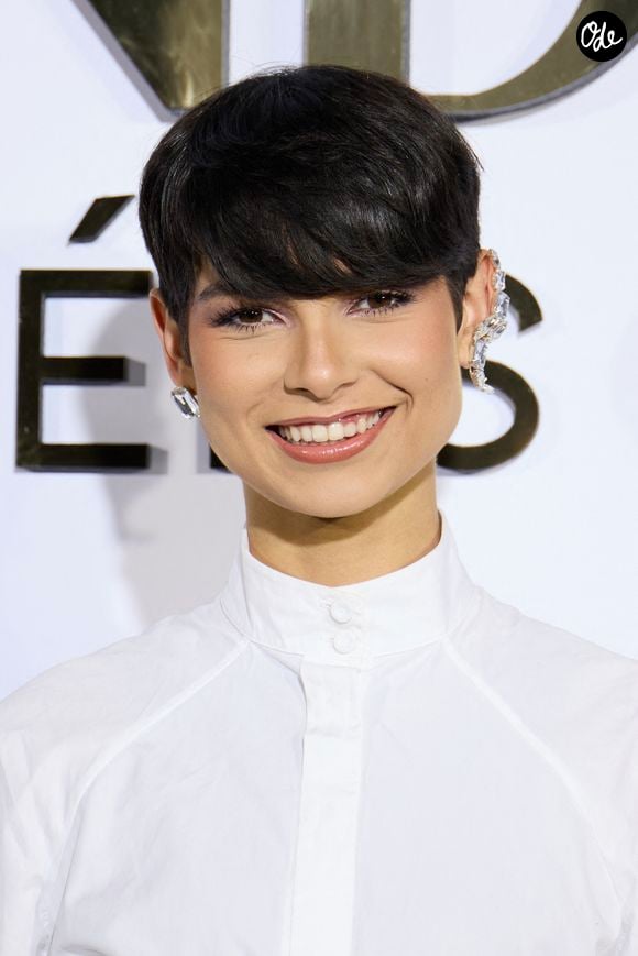 Eve Gilles (Miss France 2024) - Première édition des Trophées Madame – Le Grand Dîner dans le cadre prestigieux de l'hôtel Peninsula à Paris le 6 mars 2025. © Cyril Moreau/Bestimage